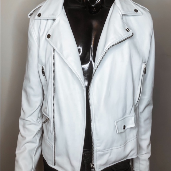 zara white jacket